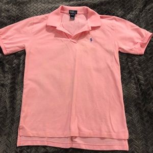 Polo pink top